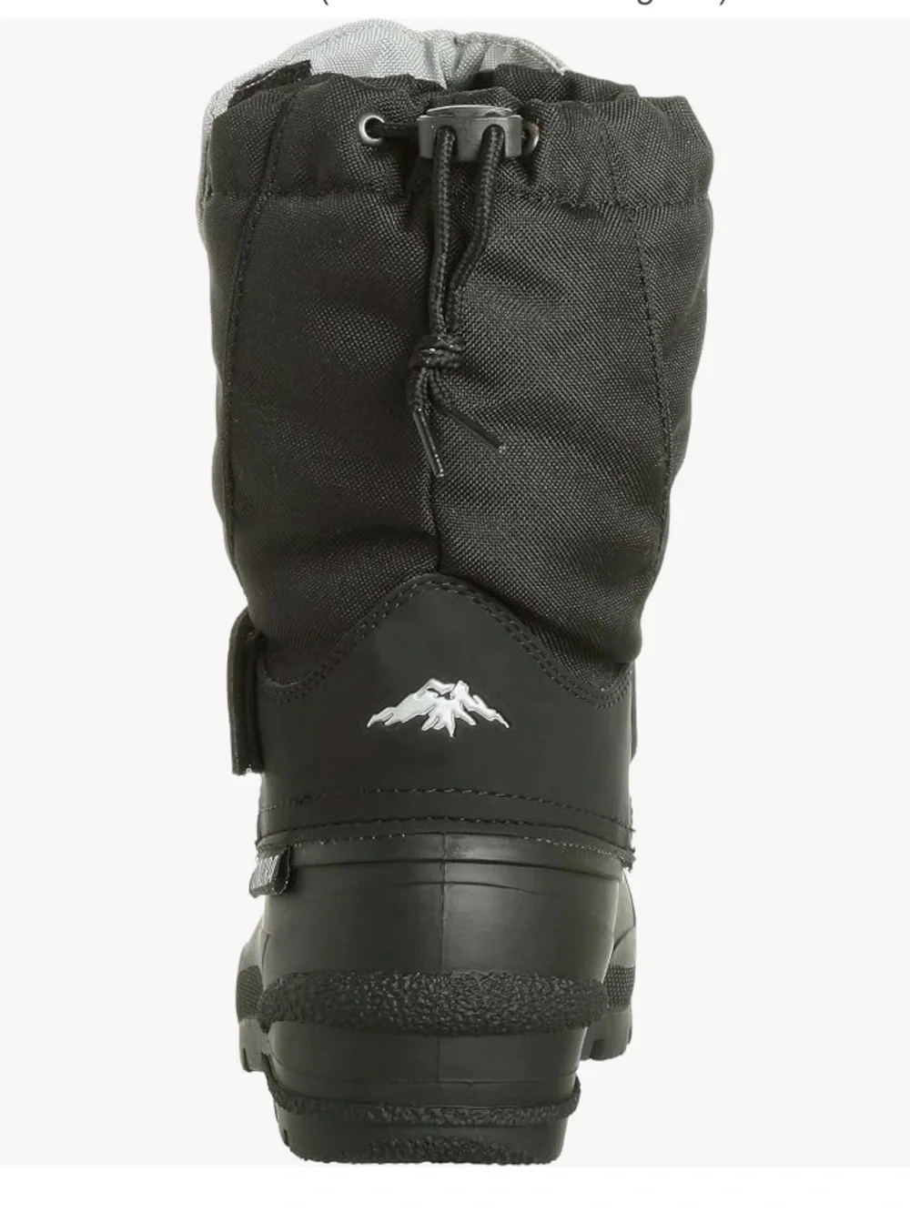 Tundra Kids Snow Boots in Gray and Black